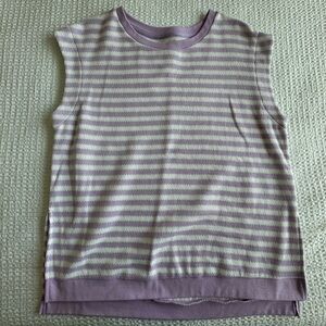 NWT Umgee Purple and White Striped Top